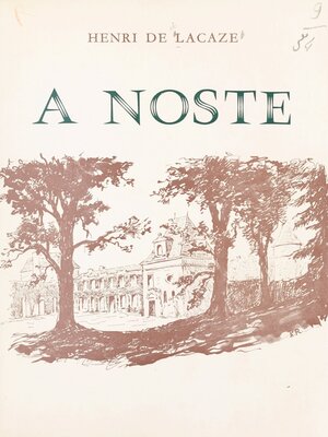 cover image of À Noste